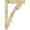 Ekena Millwork Olympic Craftsman Rough Sawn Bracket, Douglas Fir, 4"W x 26"D x 38"H BKT04X26X38OLY04RDF - alternate 4